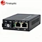 we are the supplier of high-performance 100mbps 1 fiber 2 copper transceivers.